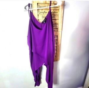 Nwot Ashley stewart high low tank top 26/28